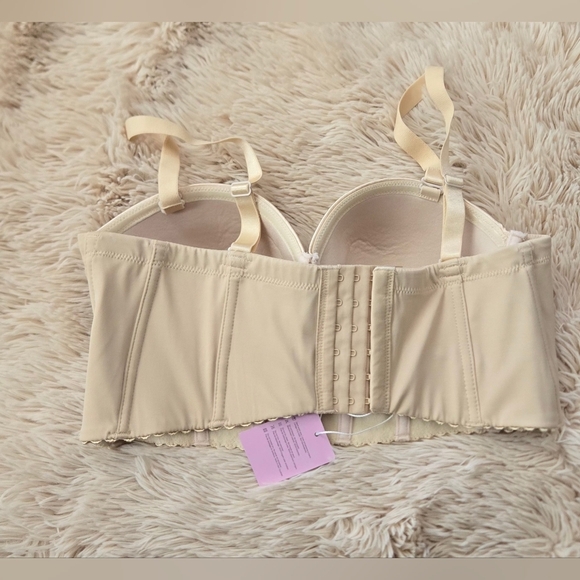 SEA BBOT Women Longline Strapless Bra Full Coverage Corset Bra #1000 - Picture 3 of 12
